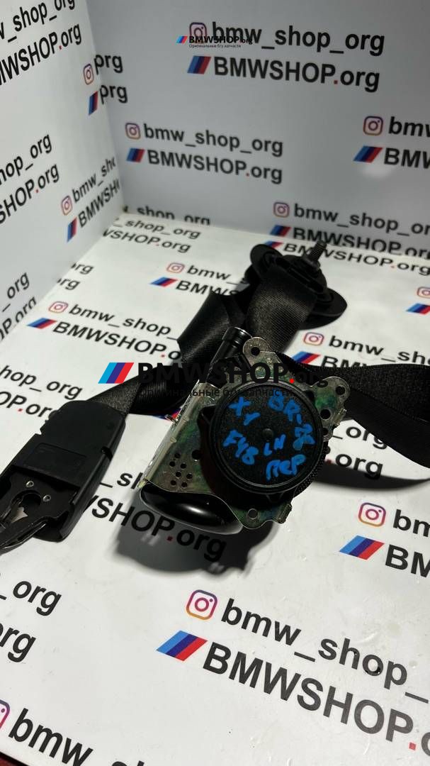 ремень безопасности BMW X1 F48 2019, 2.0 л., B48 A20 A, бензин, АКПП, хетчбэк 5 дв., передний привод, правый руль, 7401713
