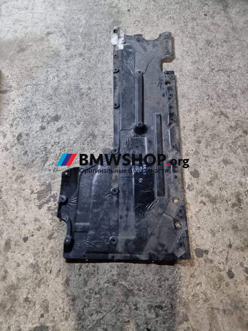 защита днища BMW M4 F82/F83 F82 2016, 3.0 л., S55 B30 A, бензин, робот, купе, правый руль, 51758055952