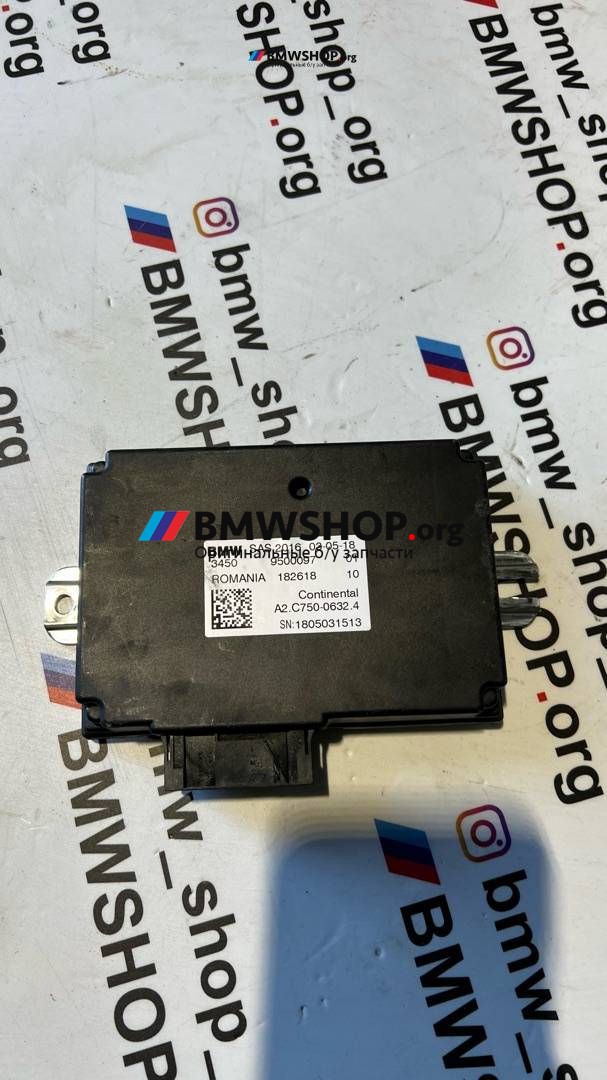 блок управления sas BMW X4 G02 2018, 3.0 л., B57 D30 B, дизель, АКПП, sonnenstein metallic (c1n), полный привод, правый руль, 34509500097
