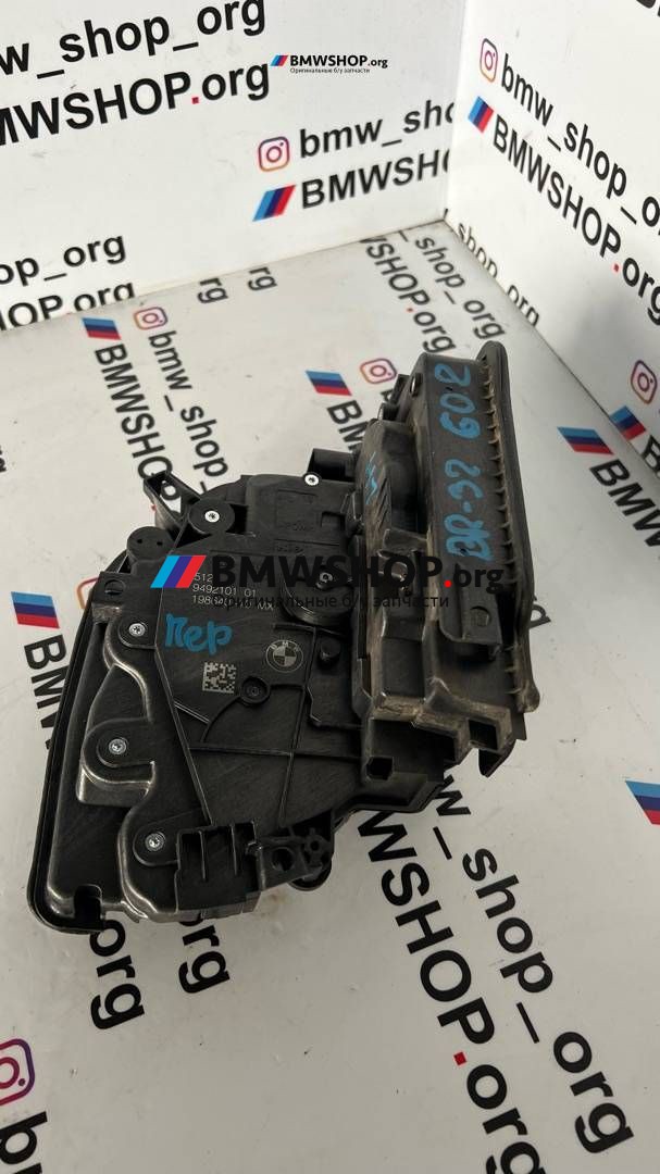 замок двери передней левой BMW X4 G02 2018, 3.0 л., B57 D30 B, дизель, АКПП, sonnenstein metallic (c1n), полный привод, правый руль, 51218492101