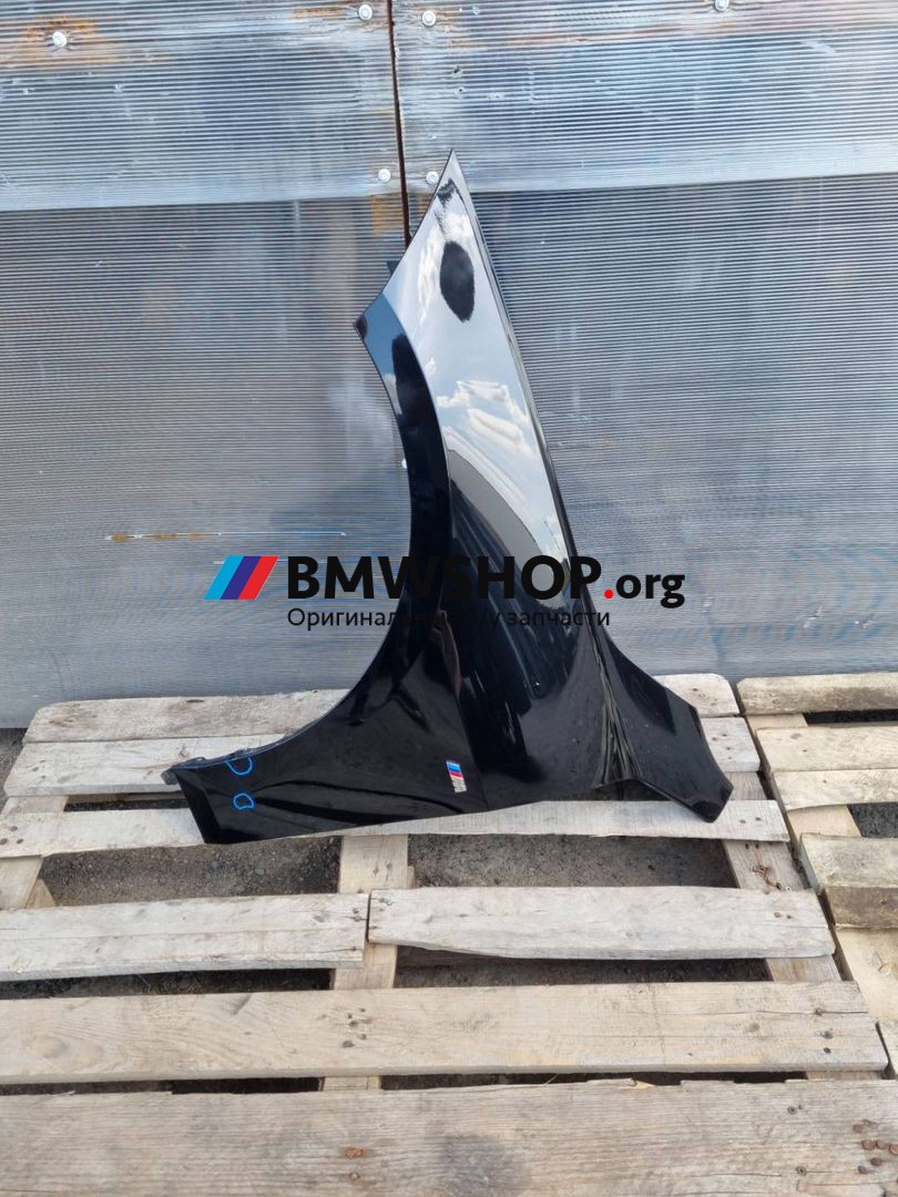 крыло переднее левое BMW 2 серия F44 2021, 1.5 л., бензин, передний привод, правый руль, 41009492435