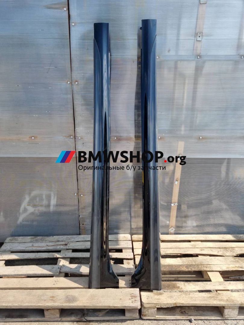 пороги (комплект) BMW 2 серия F44 2021, 1.5 л., бензин, передний привод, правый руль, 51778080945, 51778080946