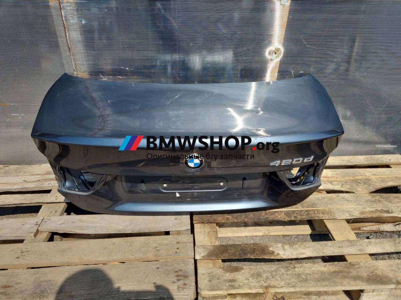 крышка багажника (дверь 3-5) BMW 4 серия F32/F33 [рестайлинг] F32 2017, 2.0 л., B47 D20 A, дизель, АКПП, купе, правый руль, 41007381193