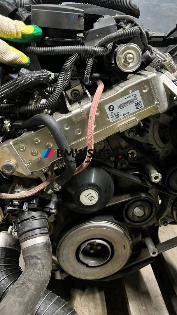 охладитель EGR / Радиатор EGR BMW 4 серия F32/F33 [рестайлинг] F32 2017, 2.0 л., B47 D20 A, дизель, АКПП, купе, правый руль, 8596444