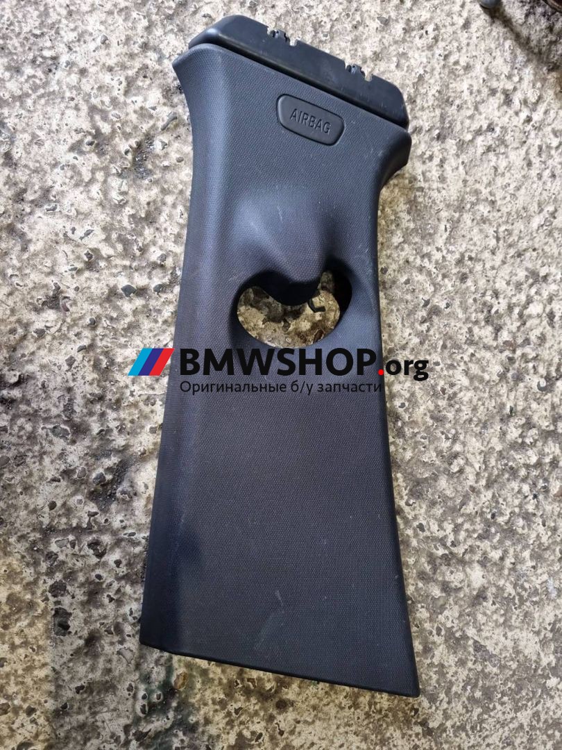 молдинг центральной стойки BMW X1 F48 2019, 2.0 л., B48 A20 A, бензин, АКПП, хетчбэк 5 дв., передний привод, правый руль, 51437332815