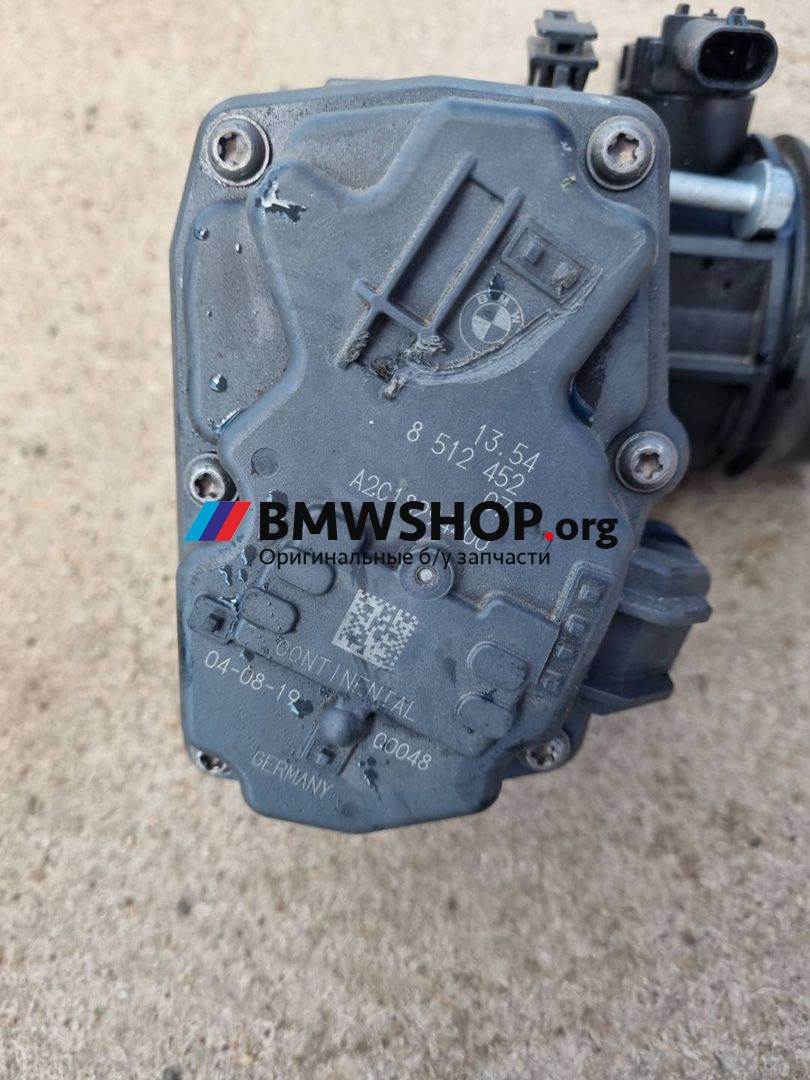 заслонка дроссельная BMW X3 G01 (2017 - 2026), 2.0 л., B47 D20 B, дизель, АКПП, black-sapphire metallic (475), полный привод, правый руль, 8512452