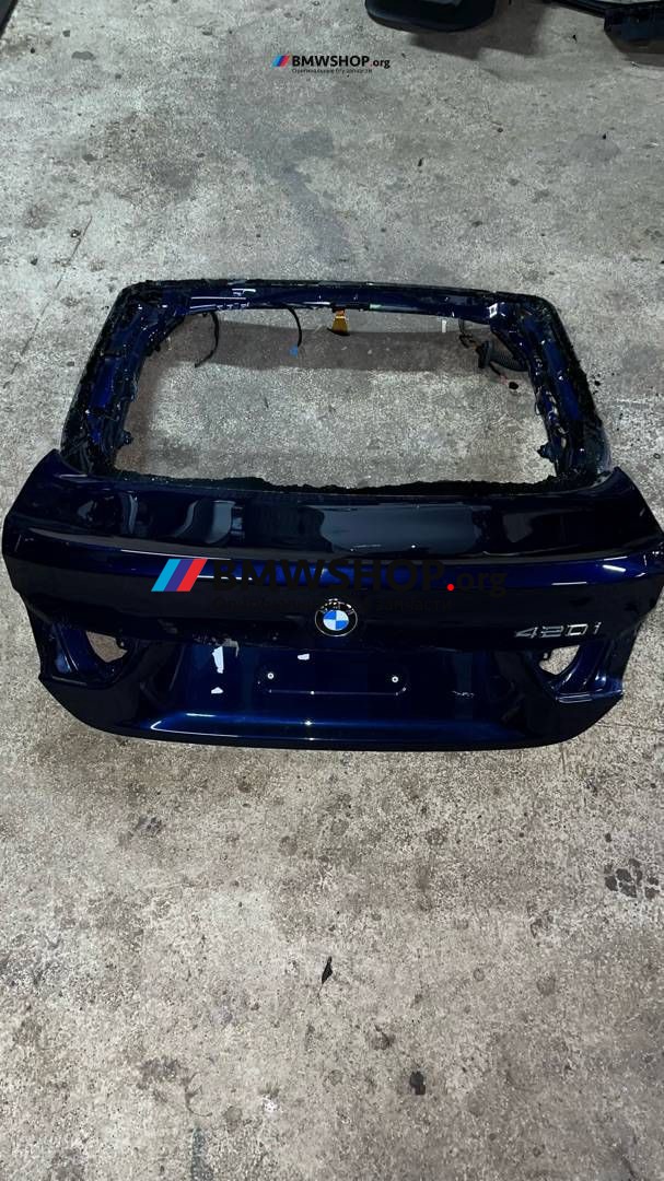 крышка багажника (дверь 3-5) BMW 4 серия F32/F33 [рестайлинг] F36 2020, 2.0 л., B48 B20 A, бензин, АКПП, c3z, задний привод, правый руль, 41007347927