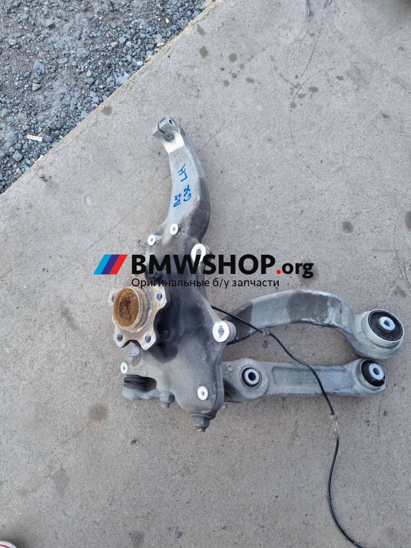 кулак поворотный левый BMW 6 серия G32 2019, 3.0 л., B57 D30 A, дизель, АКПП, задний привод, правый руль, 31206884377, 31206866315, 31106861151