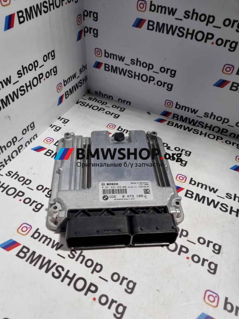 блок управления двигателем BMW X5 F15 2018, 3.0 л., N57 D30 A, дизель, АКПП, а96, полный привод, правый руль, 8473189