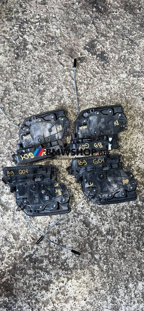 замок двери BMW X3 G01 2019, 2.0 л., дизель, АКПП, правый руль, 7281943, 7281944, 9492101, 9492100