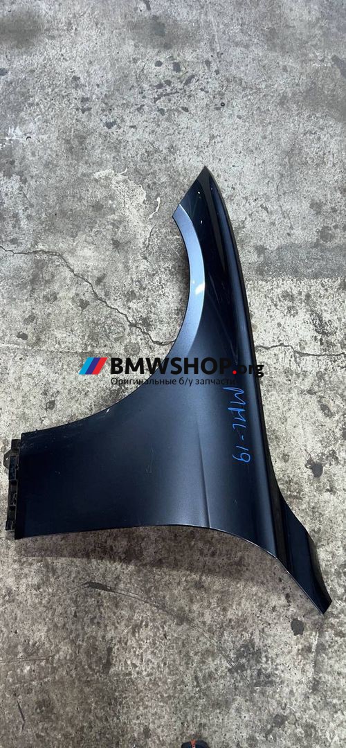 крыло переднее левое BMW 3 серия F30/F31/F34 F30 2013, 1.6 л., дизель, МКПП, задний привод, правый руль, 41009621597