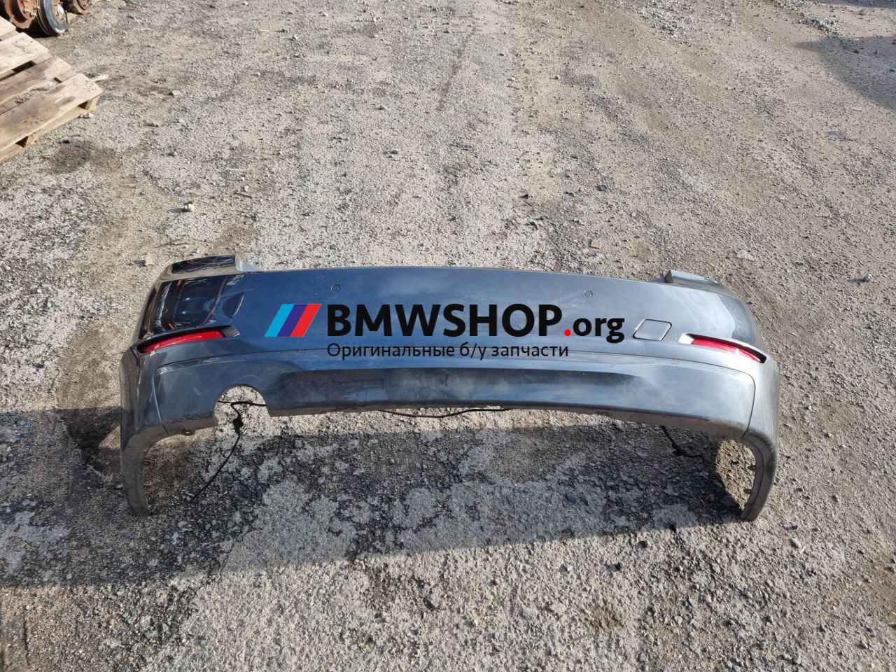 бампер задний BMW 3 серия F30/F31/F34 F30 2013, 1.6 л., дизель, МКПП, задний привод, правый руль
