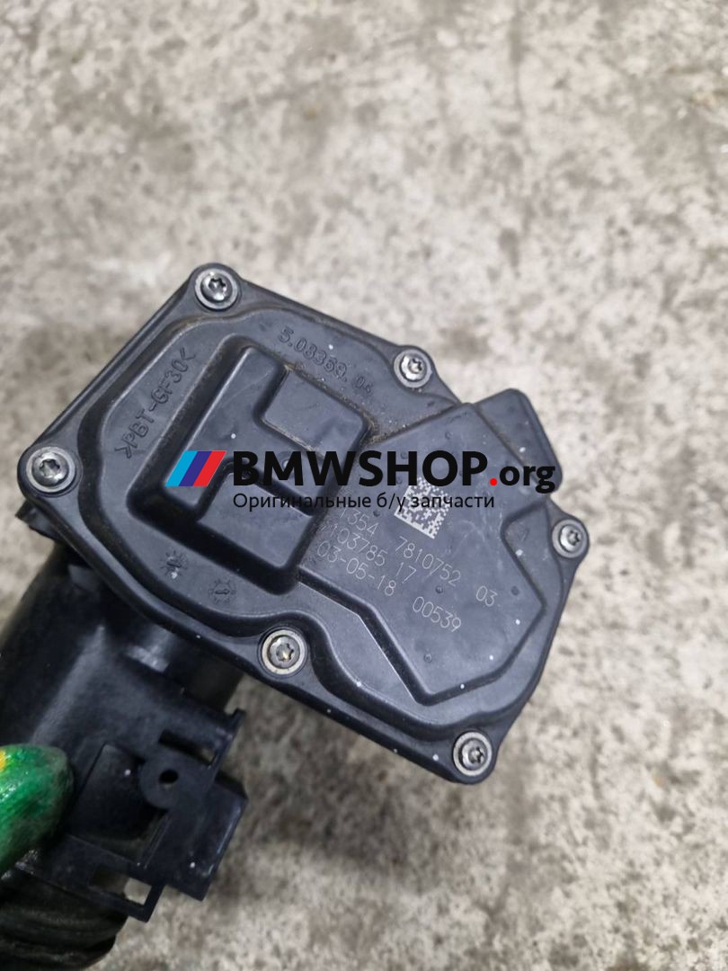 заслонка дроссельная BMW X5 F15 2018, 3.0 л., N57 D30 A, дизель, АКПП, а96, полный привод, правый руль, 13547810752