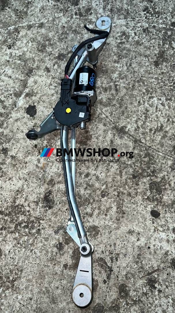 механизм стеклоочистителя (трапеция дворников) BMW M3 G80/G81 G80 2021, 3.0 л., S58B30A, бензин, АКПП, седан, задний привод, 61617427901