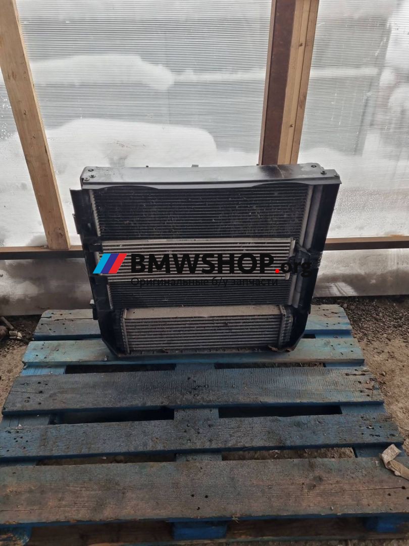 кассета радиаторов BMW X5 F15 2018, 2.0 л., N20 B20 A, бензин, АКПП, внедорожник 5 дв., 67327634607, 17117646751