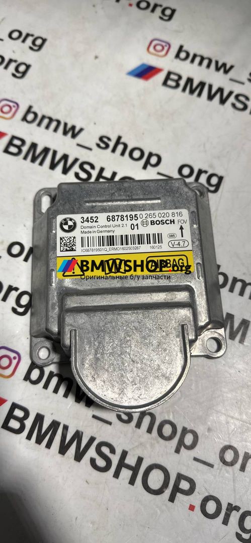блок AirBag BMW X5 F15 2018, 2.0 л., N20 B20 A, бензин, АКПП, внедорожник 5 дв., 34526878195