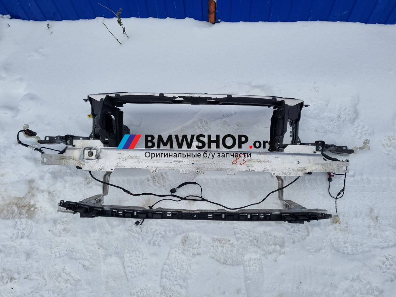 передняя панель крепления облицовки (телевизор) BMW 5 серия G30/G31 G30 2018, 2.0 л., B47 D20 A, дизель, АКПП, a300, седан, задний привод, правый руль, 51117385288