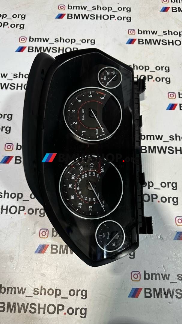 щиток приборов (приборная панель) BMW 4 серия F32/F33 [рестайлинг] F32 2018, 2.0 л., B47 D20 A, дизель, АКПП, snapper rocks blau metallic c1g, купе, задний привод, правый руль, 9232895