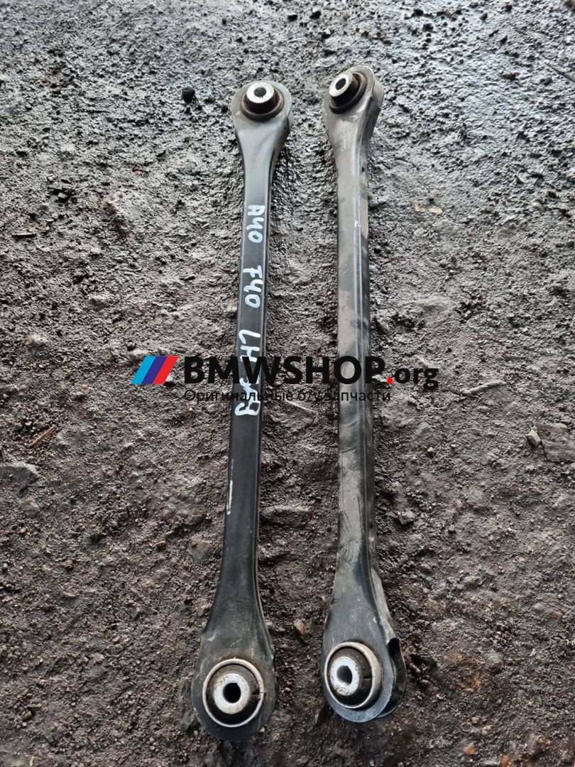 рычаг задний BMW 1 серия F40 2021, 1.5 л., B38 A15 A, бензин, АКПП, misano-blau metallic (0c1d), хетчбэк 5 дв., передний привод, правый руль, 6851569