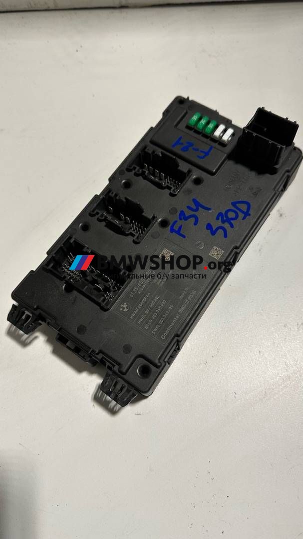 блок предохранителей BMW 3 серия F30/F31/F34 [рестайлинг] F35 2016, 3.0 л., N57 D30 A, дизель, АКПП, эсторил-блау металлик (0b45), хетчбэк 5 дв., полный привод, правый руль, 61356809050