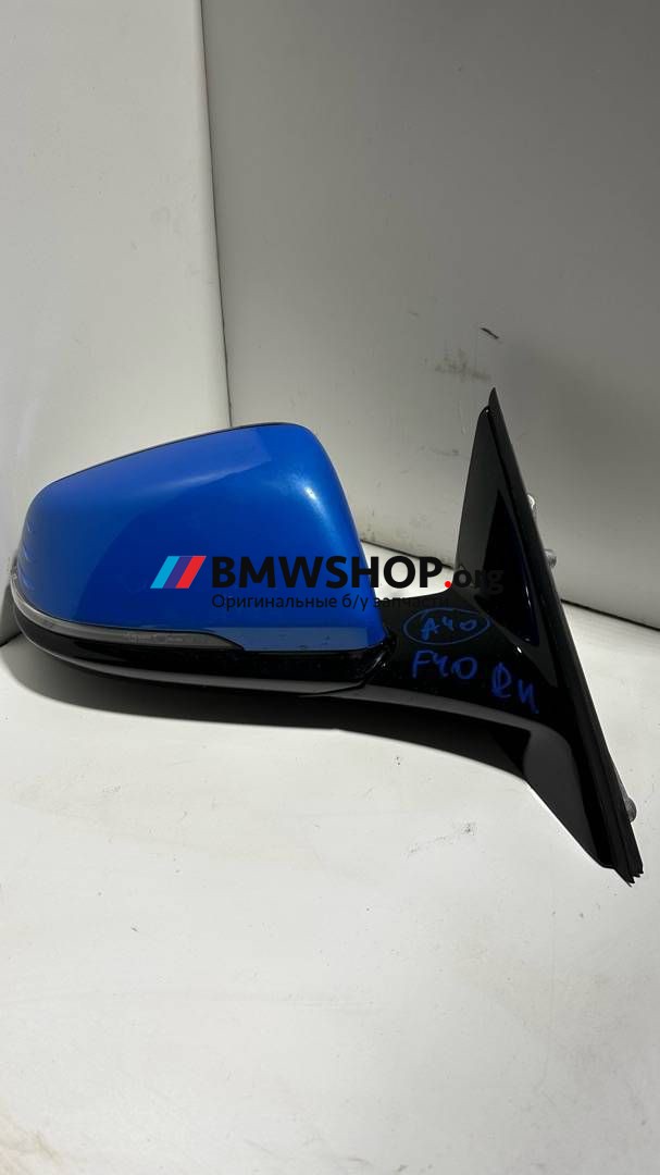 зеркало наружное правое BMW 1 серия F40 2021, 1.5 л., B38 A15 A, бензин, АКПП, misano-blau metallic (0c1d), хетчбэк 5 дв., передний привод, правый руль