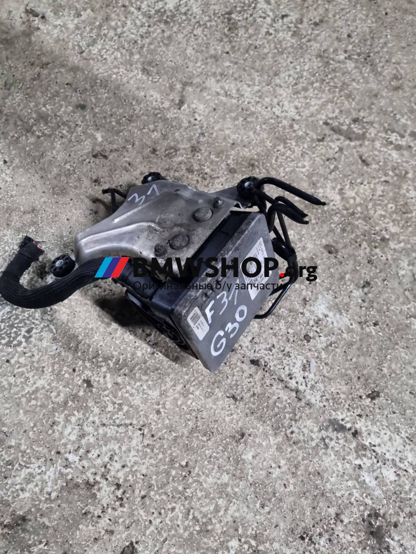 блок ABS BMW 5 серия G30/G31 G30 2019, 2.0 л., B47 D20 B, дизель, АКПП, blue-stone metallic (0c2y), седан, задний привод, правый руль, 34516887497