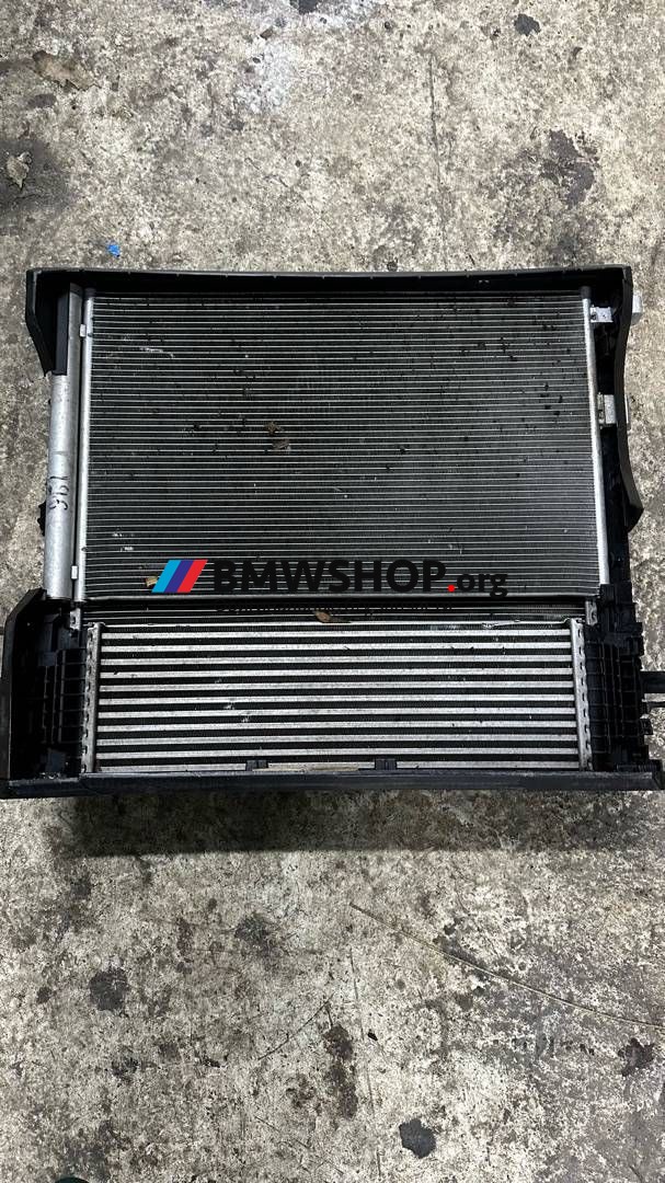 кассета радиаторов BMW X5 G05 2020, 3.0 л., B57 D30 A, дизель, АКПП, а300, внедорожник 5 дв., полный привод, 17118472274