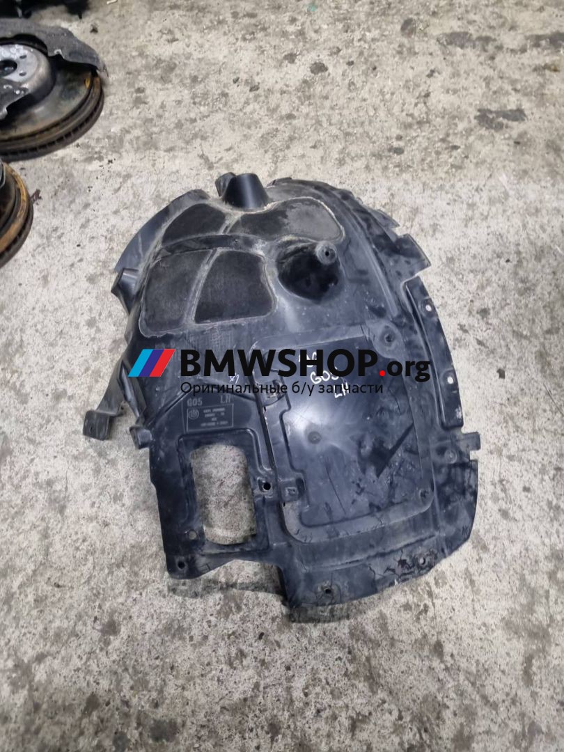 защита арок передняя левая (подкрылок) BMW X5 G05 2020, 3.0 л., B57 D30 A, дизель, АКПП, внедорожник 5 дв., полный привод, 51717424905