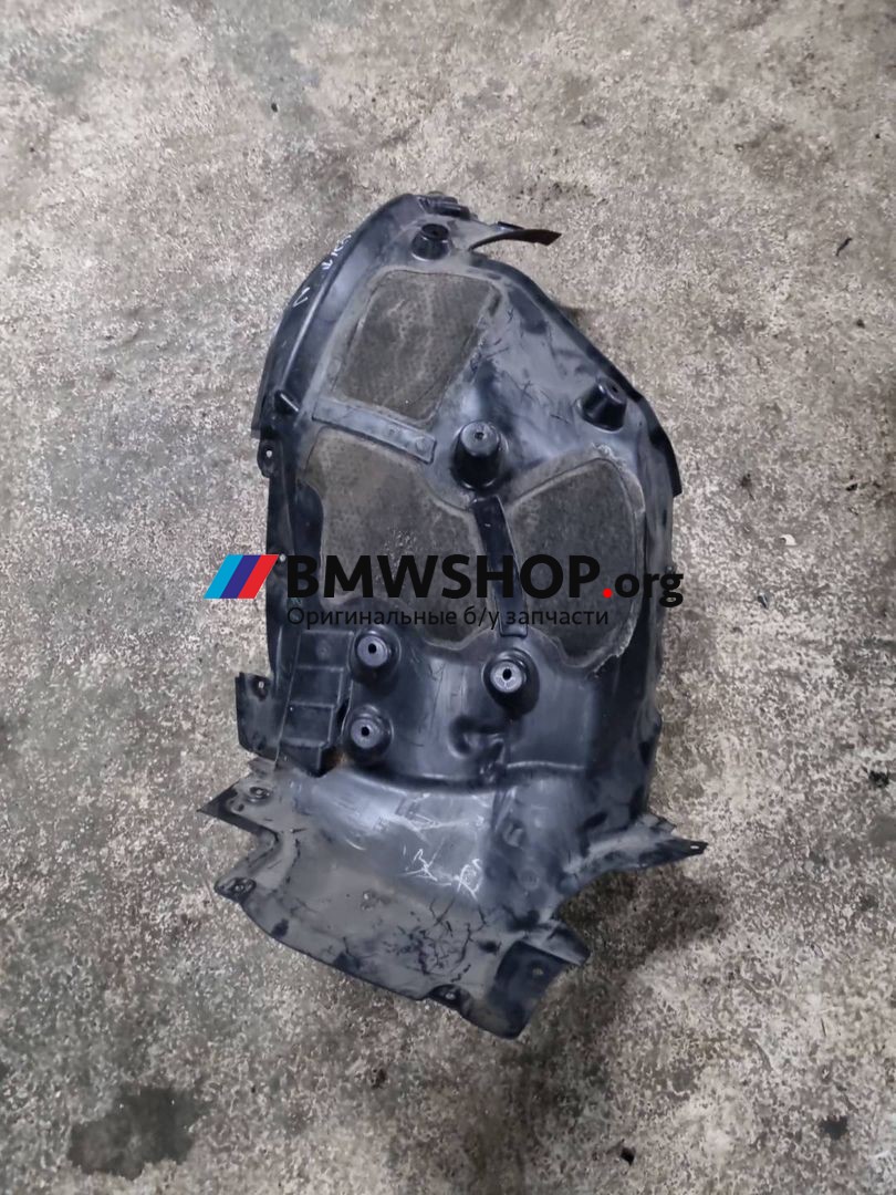 защита арок задняя левая (подкрылок) BMW 5 серия G30/G31 [рестайлинг] G31 2021, 2.0 л., B47 D20 B, дизель, АКПП, 475 black-sapphire metallic, универсал, задний привод, правый руль, 51717340795
