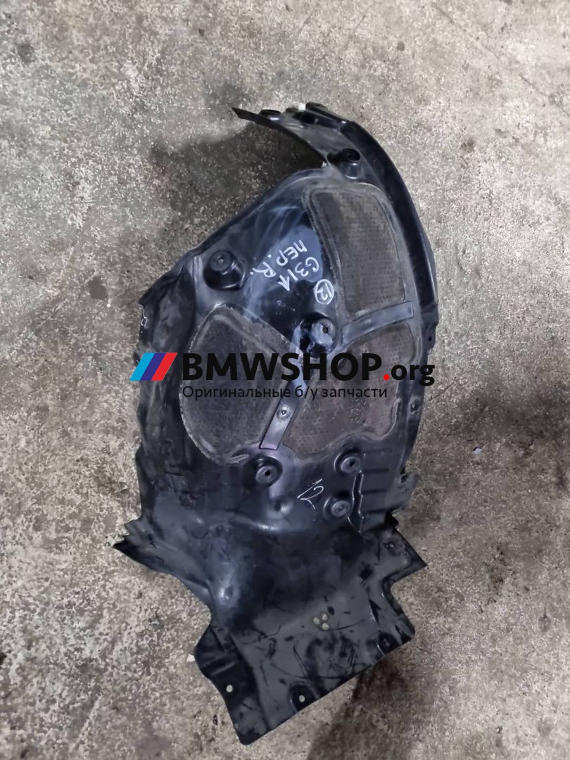 защита арок задняя правая (подкрылок) BMW 5 серия G30/G31 [рестайлинг] 2021, 2.0 л., B47 D20 B, дизель, АКПП, универсал, задний привод, 51717340796