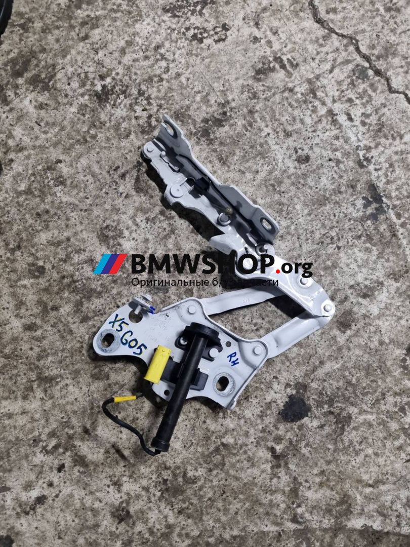 петля капота правая BMW X5 G05 2020, 3.0 л., B57 D30 A, дизель, АКПП, а300, внедорожник 5 дв., полный привод, 7418202