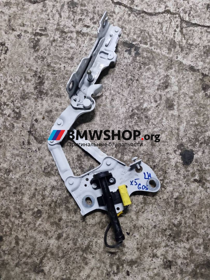петля капота левая BMW X5 G05 2020, 3.0 л., B57 D30 A, дизель, АКПП, внедорожник 5 дв., полный привод, 7418201
