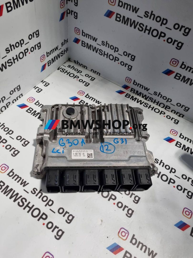 блок управления двигателем BMW 5 серия G30/G31 [рестайлинг] G31 2021, 2.0 л., B47 D20 B, дизель, АКПП, 475 black-sapphire metallic, универсал, задний привод, правый руль, 5A307E2