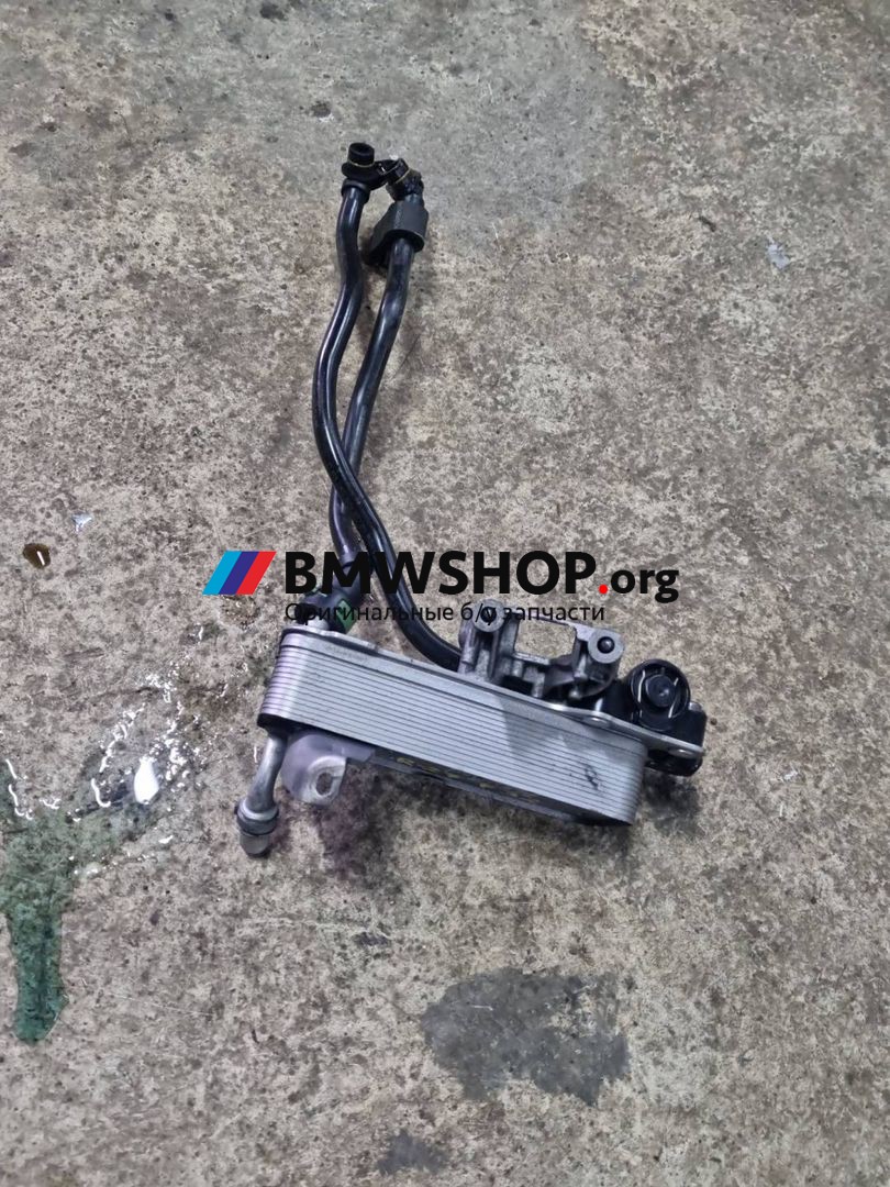 радиатор АКПП BMW 4 серия F32/F33 [рестайлинг] F32 2017, 2.0 л., B47 D20 A, дизель, АКПП, серый, купе, задний привод, 17218514515