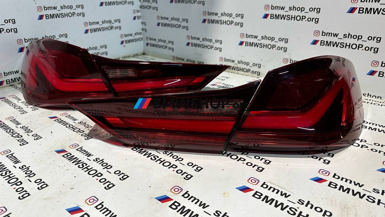 фонари задние (комплект) BMW 1 серия F40 F52 (2019 - 2026), 1.6 л., дизель, АКПП, белый, хетчбэк 5 дв., передний привод, правый руль, 63217450644, 63217450652, 63217450651, 63217450643