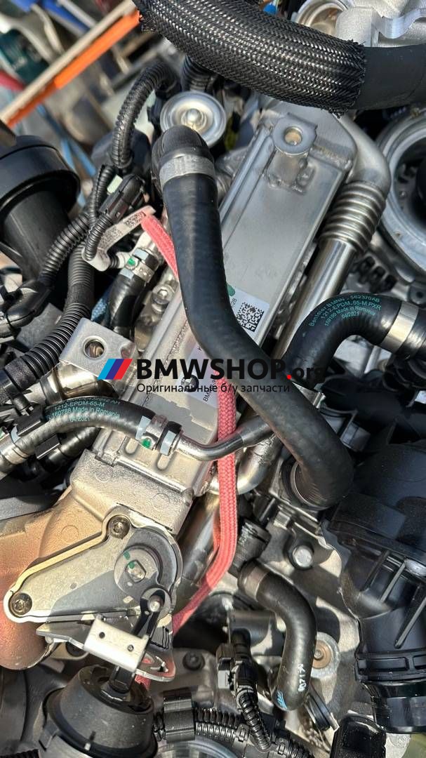 охладитель EGR / Радиатор EGR BMW 5 серия G30/G31 [рестайлинг] G30 2021, 2.0 л., B47 D20 B, дизель, АКПП, седан, полный привод, 8580452