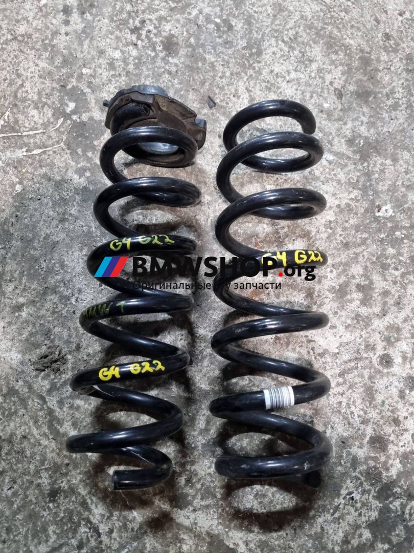 пружина задняя BMW 4 серия G22/G23 G22 2020, 2.0 л., B46 B20 B, бензин, АКПП, купе, полный привод