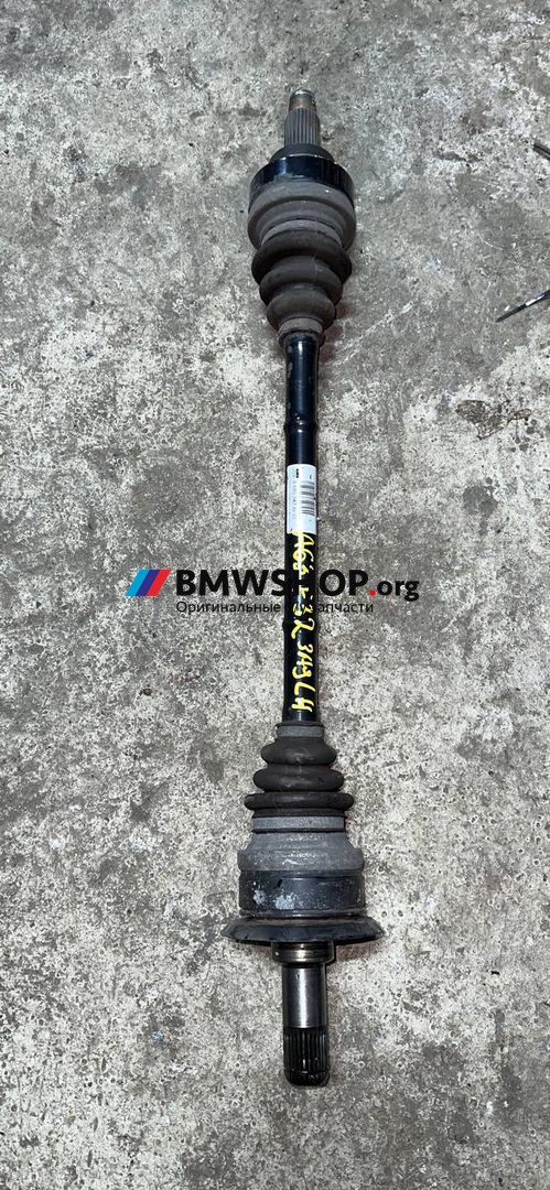 полуось задняя (приводной вал, ШРУС) BMW 4 серия F32/F33 [рестайлинг] F32 2018, 2.0 л., B47 D20 A, дизель, АКПП, snapper rocks blau metallic c1g, купе, задний привод, правый руль, 8680347