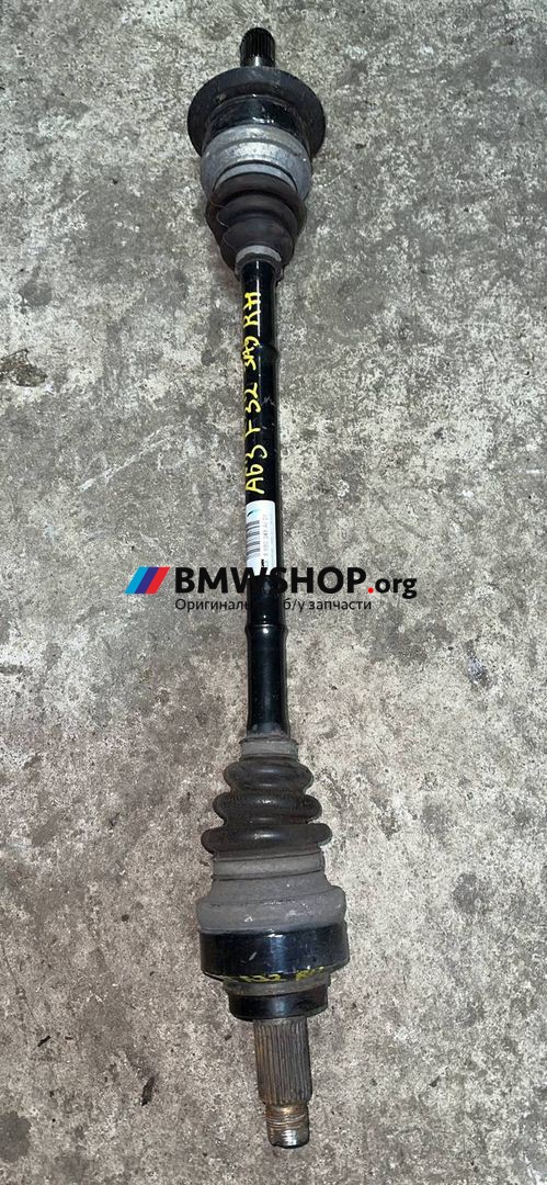 полуось задняя (приводной вал, ШРУС) BMW 4 серия F32/F33 [рестайлинг] F32 2018, 2.0 л., B47 D20 A, дизель, АКПП, snapper rocks blau metallic c1g, купе, задний привод, правый руль, 8680348