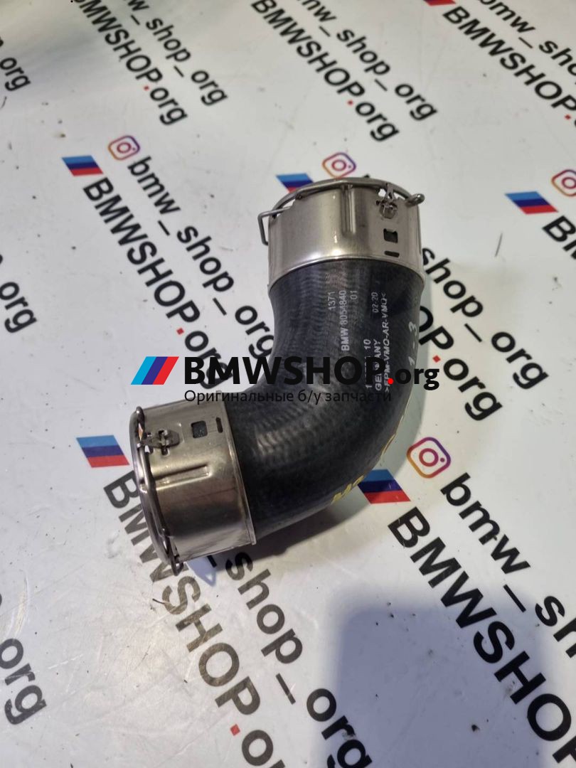 патрубок интеркулера BMW M3 G80/G81 2021, 3.0 л., S58B30A, бензин, АКПП, седан, 13718054840