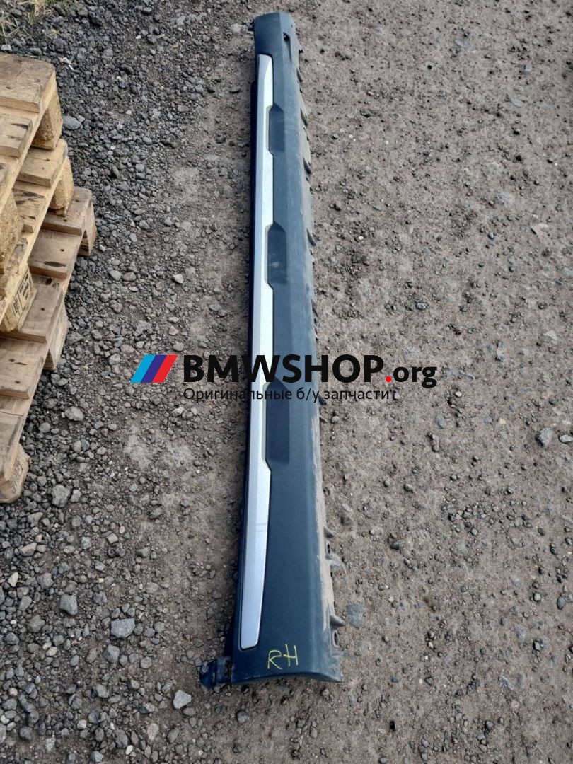 накладка на порог BMW X5 G05 2020, 3.0 л., B57 D30 A, дизель, АКПП, внедорожник 5 дв., 51778498999