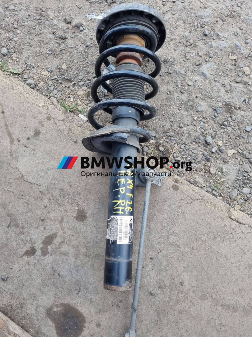 амортизатор передний правый BMW X4 F26 2017, 3.0 л., N57 D30 A, дизель, АКПП, 416 carbon schwarz, внедорожник 5 дв., полный привод, правый руль, 6796418