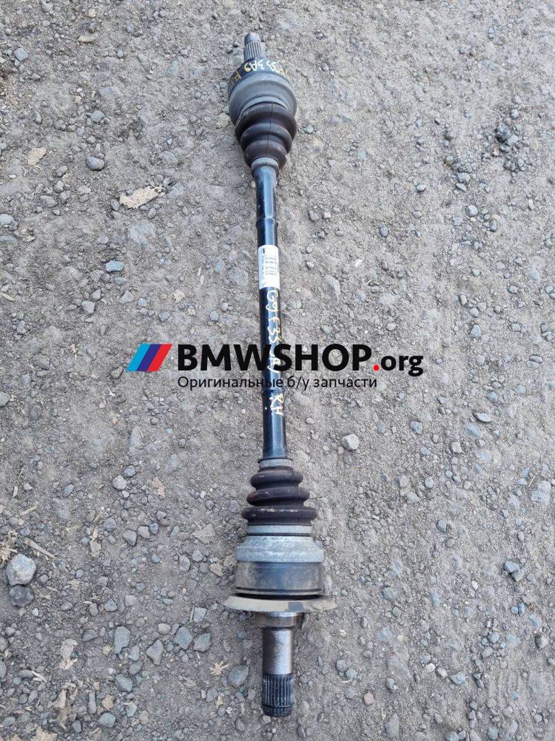 полуось задняя (приводной вал, ШРУС) BMW 4 серия F32/F33 [рестайлинг] F33 2019, 2.0 л., B47 D20 A, дизель, АКПП, кабриолет, задний привод, правый руль, 8680348