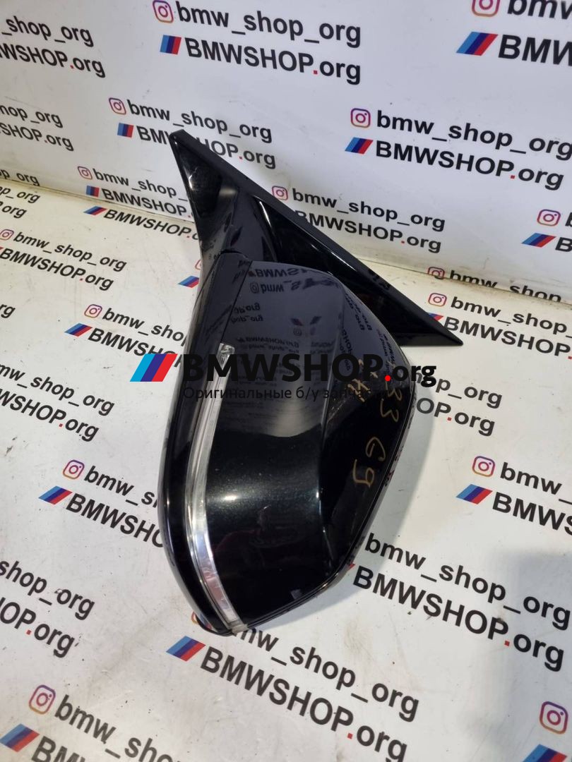 зеркало наружное левое BMW 4 серия F32/F33 [рестайлинг] F33 2019, 2.0 л., B47 D20 A, дизель, АКПП, кабриолет, задний привод, правый руль, 1243123