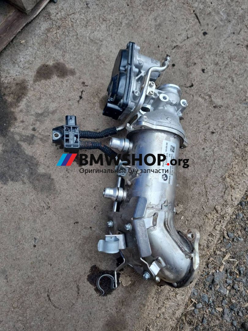 охладитель EGR / Радиатор EGR BMW X4 G02 2018, 3.0 л., B57 D30 B, дизель, АКПП, sonnenstein metallic (c1n), полный привод, правый руль, 8574815
