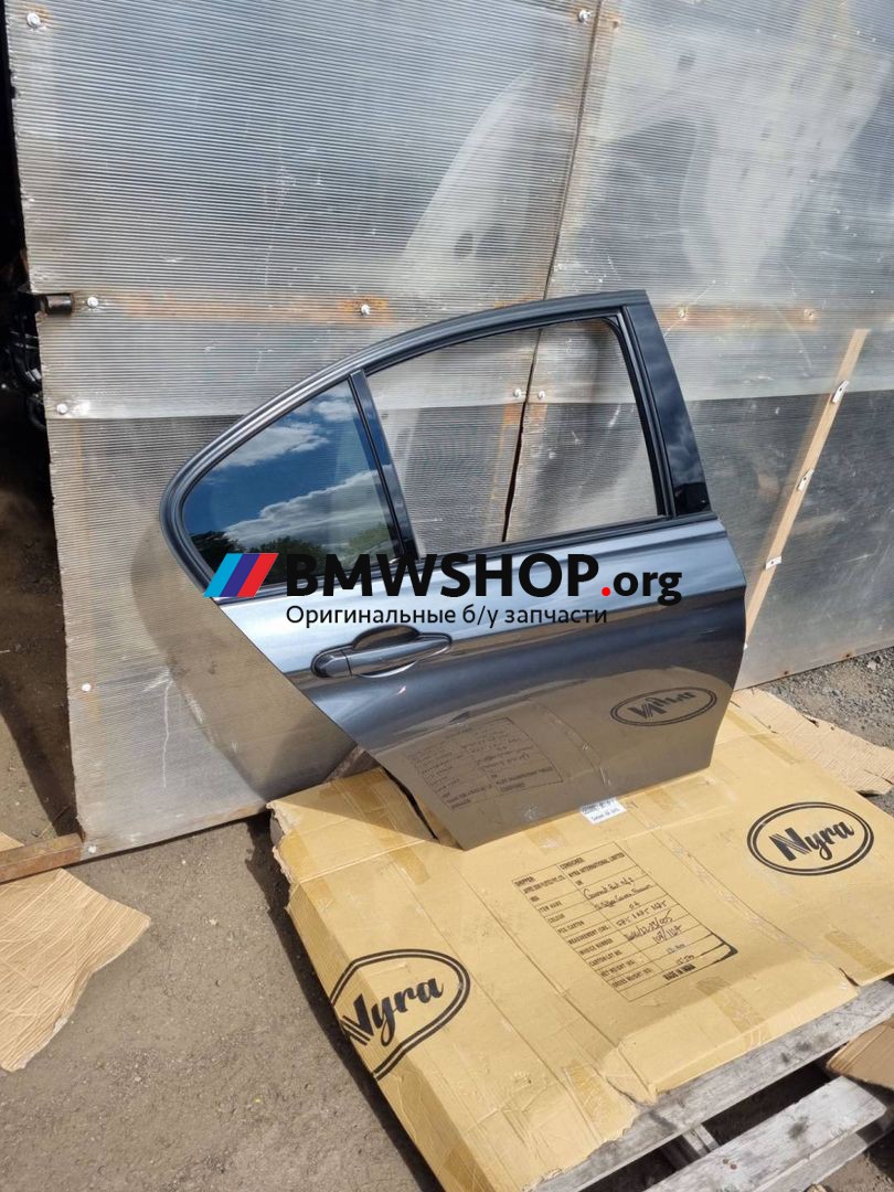 дверь задняя правая BMW M3 F80 2016, 3.0 л., S55 B30 A, бензин, робот, mineral-grau metallic (b39), седан, задний привод, правый руль