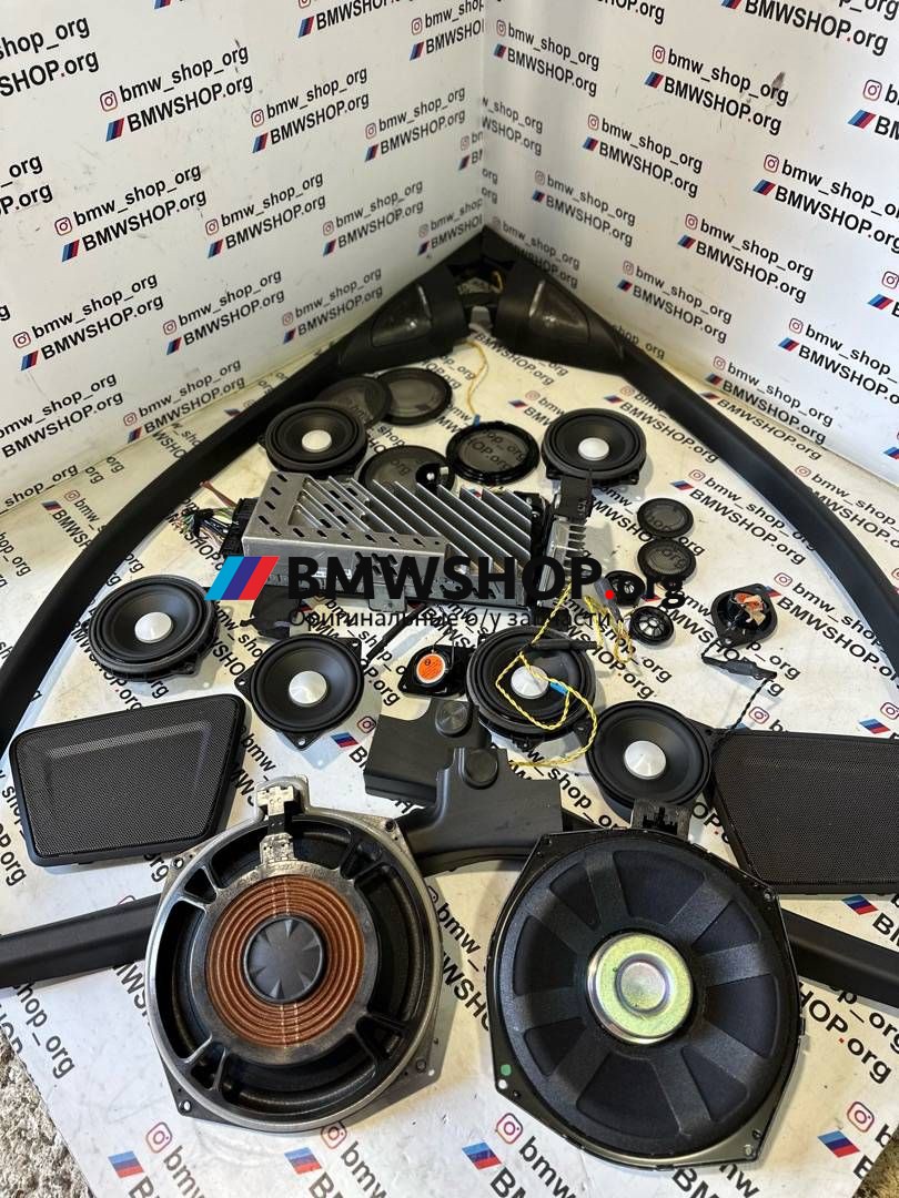 комплект акустики BMW M3 F80 2016, 3.0 л., S55 B30 A, бензин, робот, mineral-grau metallic (b39), седан, задний привод, правый руль, 9364956, 9390142
