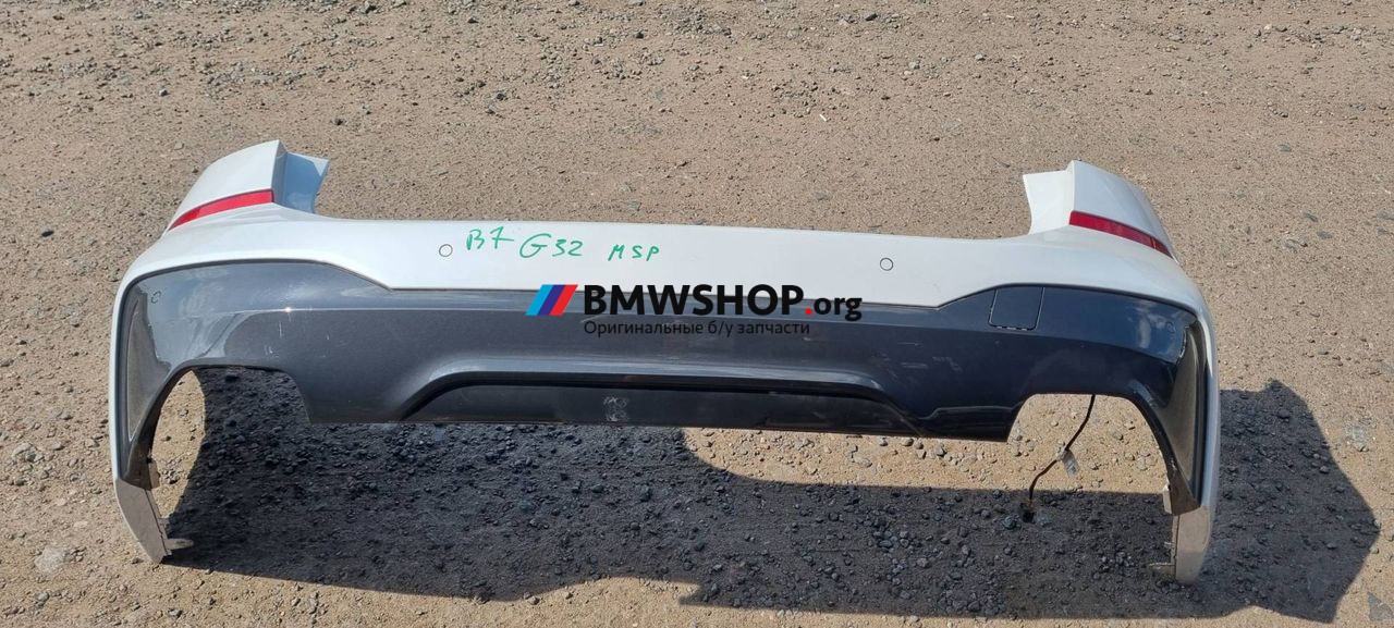 бампер задний BMW 6 серия G32 2019, 3.0 л., B57 D30 A, дизель, АКПП, задний привод, правый руль, 51128094106
