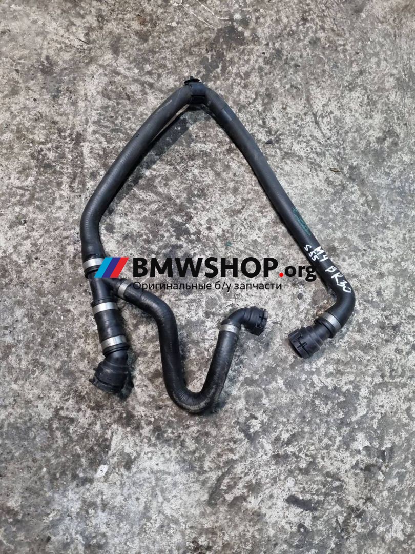 патрубок радиатора BMW M4 F82/F83 F82 2016, 3.0 л., S55 B30 A, бензин, робот, купе, 9307243