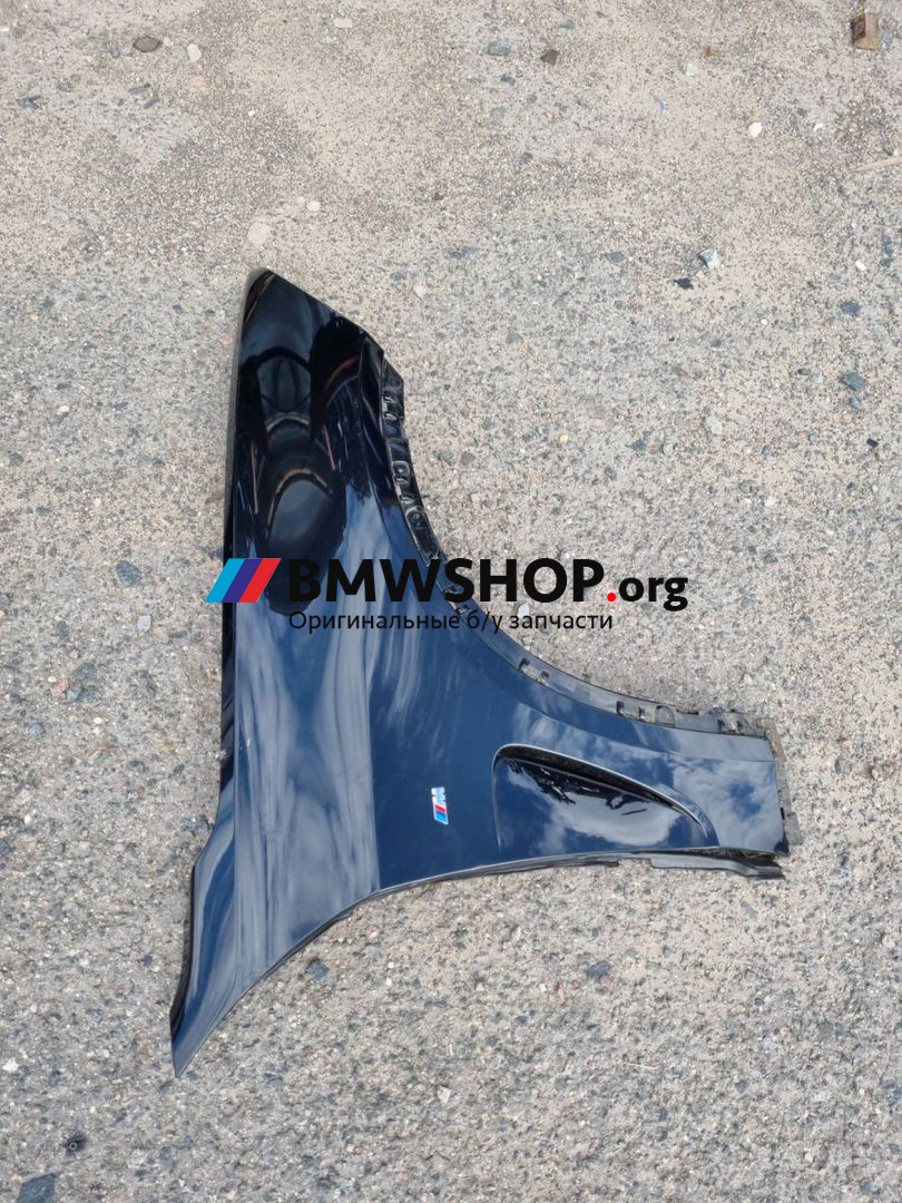 крыло переднее правое BMW X5 F15 2018, 3.0 л., N57 D30 B, дизель, АКПП, 475 (black-sapphire metallic), внедорожник 5 дв., полный привод, 51657373542
